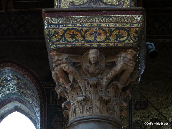 Details of the Monreal Cathedral, Sicily