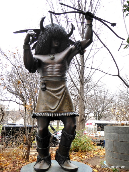 06 Museum of the American Indian. Buffalo Dance II by George Rivera