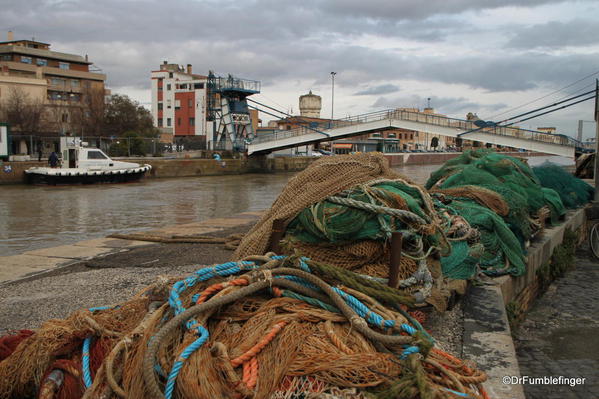 Tiber River, Fiumicino.