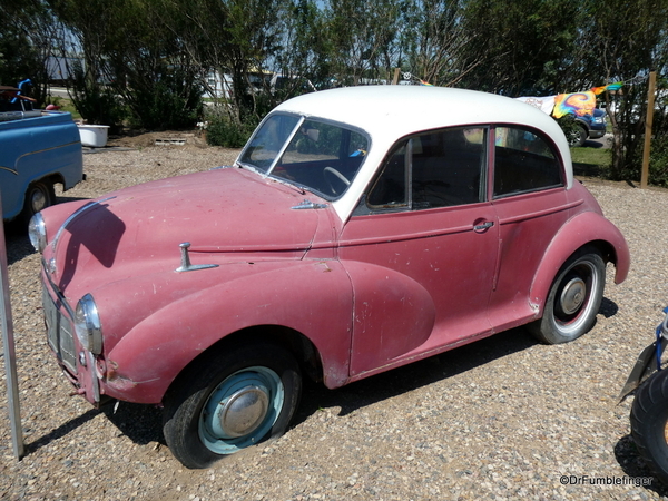 08 Back in Time Museum. 1948 Austin Minor (water pump was an option)