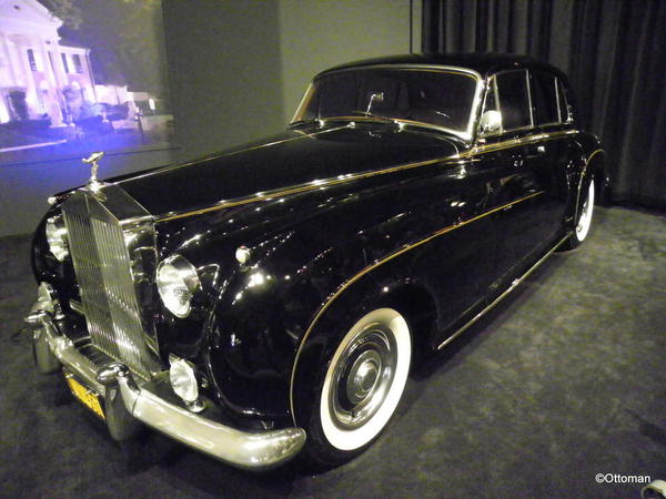 Elvis Presley Automobile Museum. 1960 Rolls Royce Silver Cloud, the first Rolls Elvis