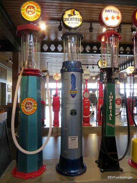 Gasoline Alley pumps