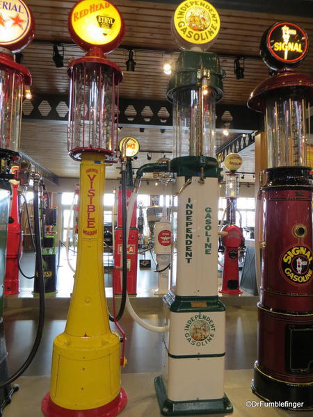 Gasoline Alley pumps