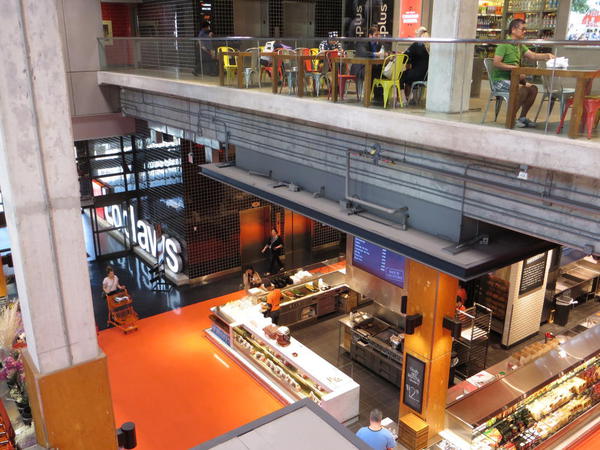 Entering Loblaws, Maple Leaf Gardens, Toronto