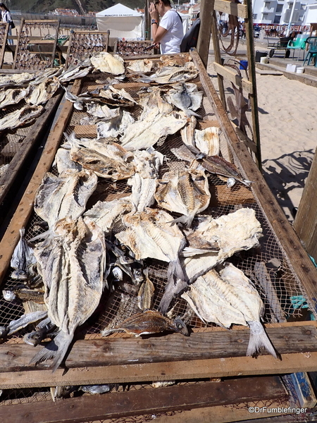 11 Drying Fish, Nazare beach