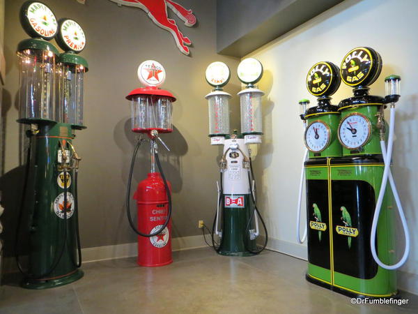 Gasoline Alley pumps