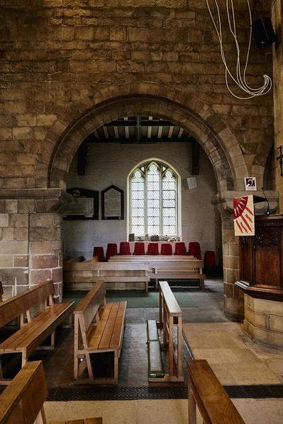 12th Century North Aisle Arches pillars