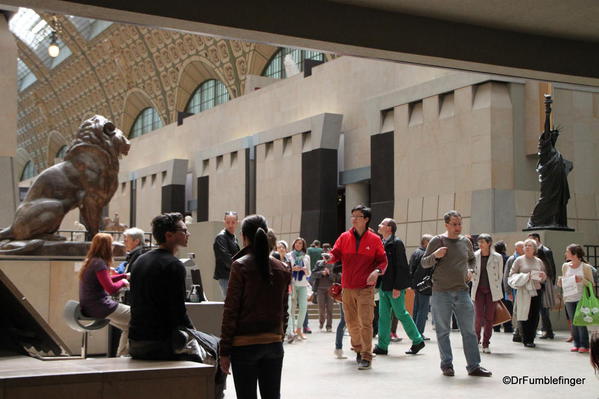 Main hall of the Orsay Museum