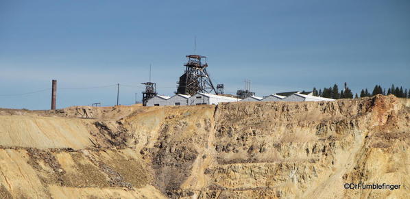 Head rig, Berkeley Pit, Butte, Montana