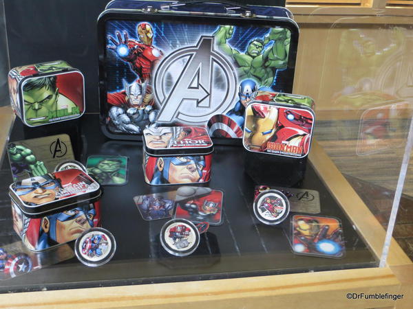 Marvel comic coins (New Zealand) at the Winnipeg Mint