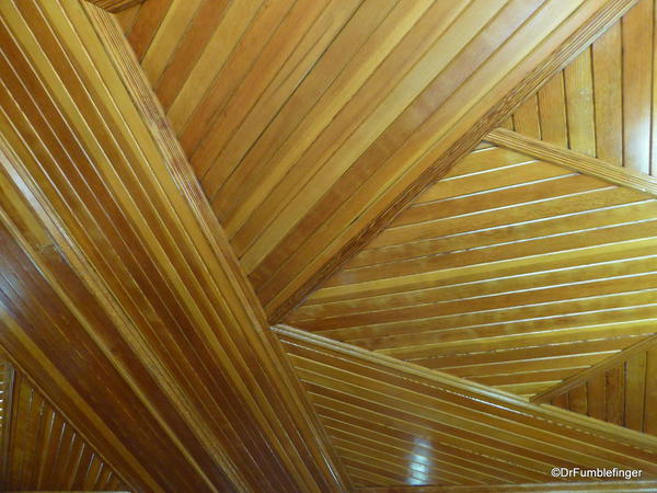 Banff Park Museum, Wood details