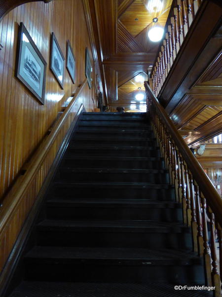 Banff Park Museum, Wood details