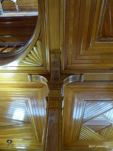 Banff Park Museum, Wood details