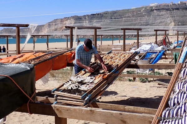 15 Drying Fish, Nazare beach