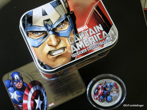 Marvel comic coins (New Zealand at the Winnipeg Mint