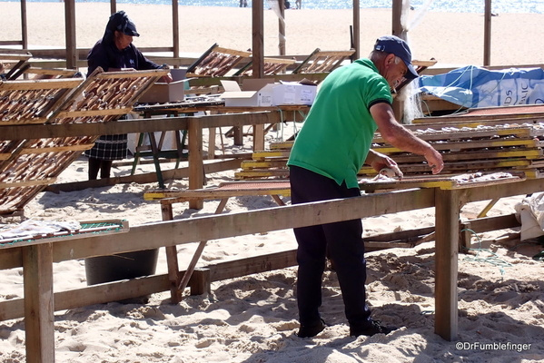 16 Drying Fish, Nazare beach