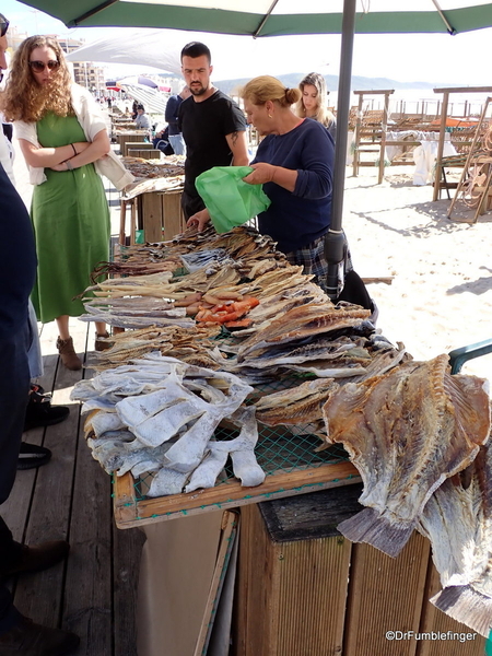 17 Drying Fish, Nazare beach