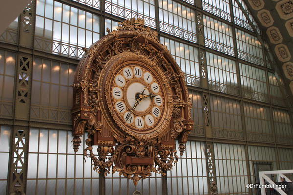 Clock at the Orsay Museum