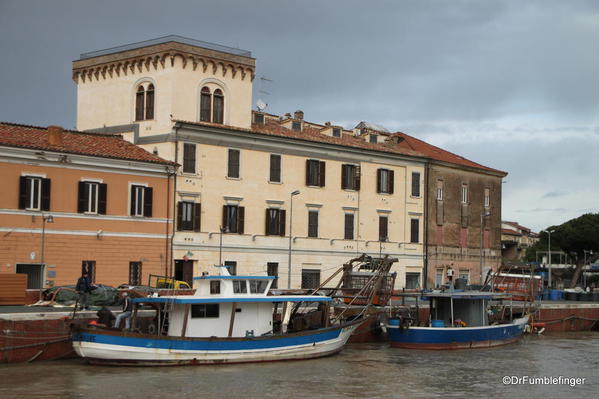 Tiber River, Fiumicino.