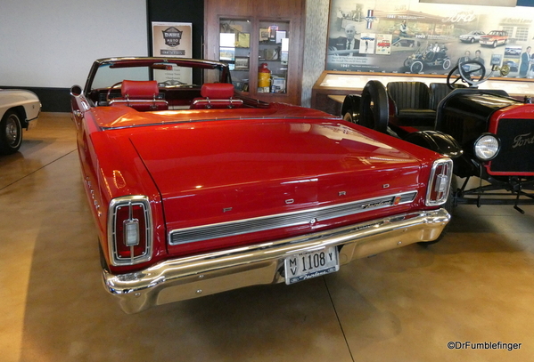 1964 Ford Fairlane GT convertible. Dahl Auto Museum, LaCrosse WI (2)