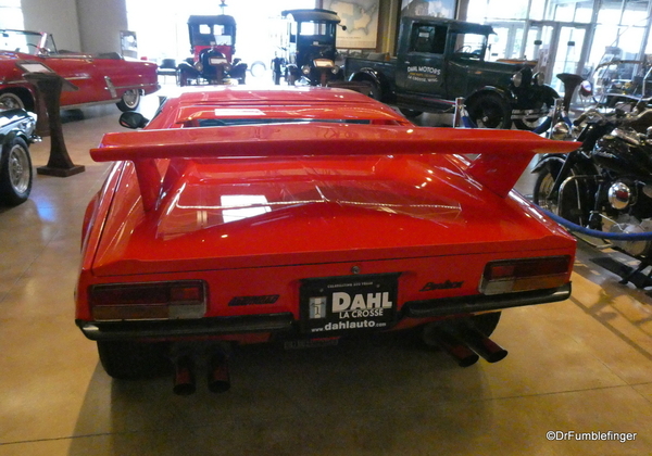 1972 De Tomaso Pantera, Dahl Auto Museum, LaCrosse WI (3)