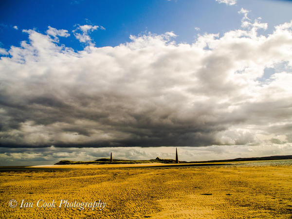 Old Law Beacons, Guile Point, Northumberland, UK