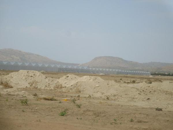 Construction of a new greenhouse block