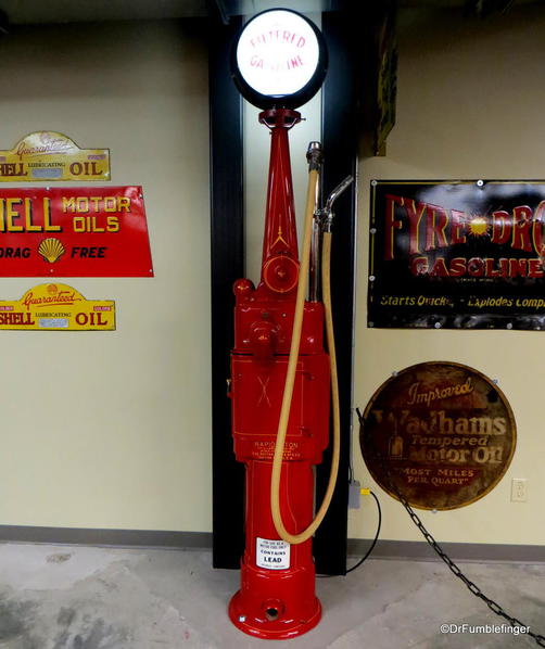 Gasoline Alley pumps