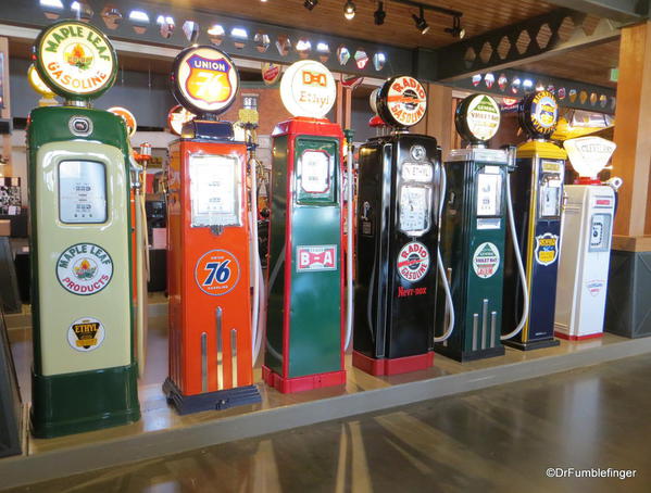 Gasoline Alley pumps