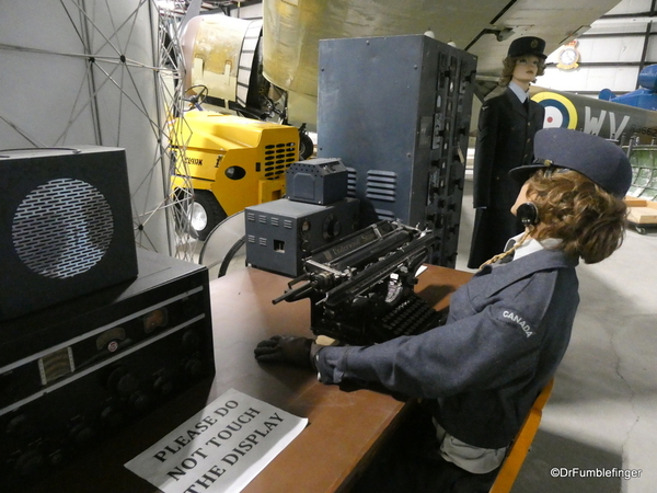 24 Bomber Command Museum, Nanton. Females in Airforce