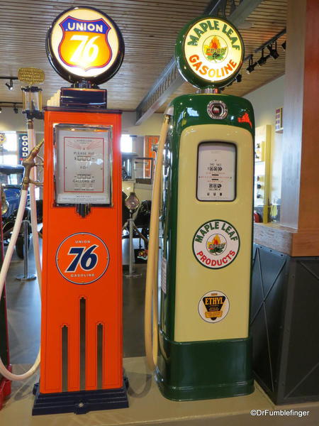 Gasoline Alley pumps