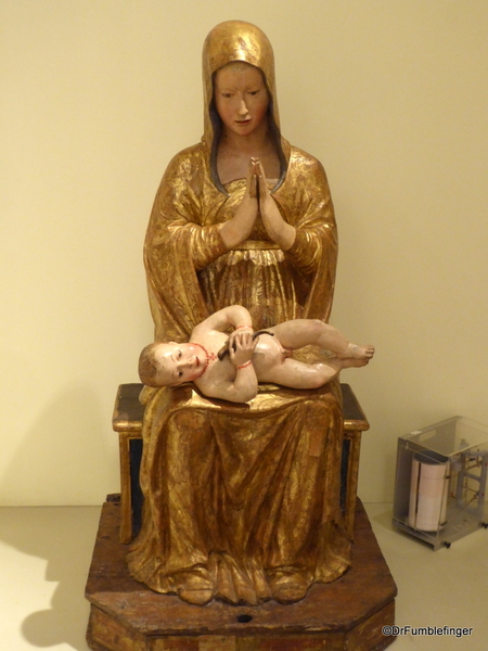 24 Sforza Castle, Milan. Madonna and Child, 1499