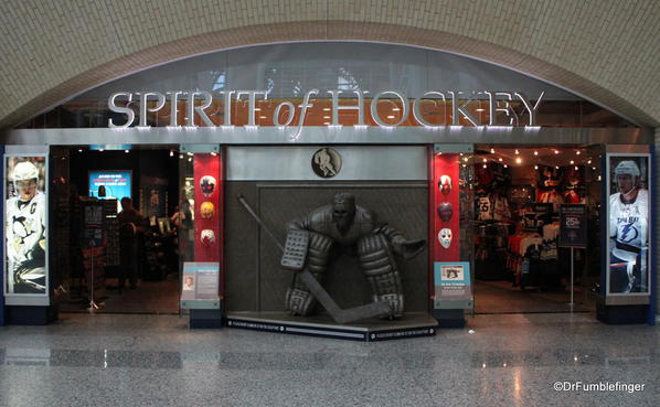 Entrance to the Hockey Hall of Fame, Toronto