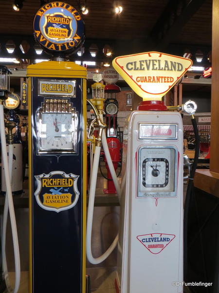 Gasoline Alley pumps