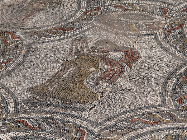 26 Volubilis -- Floor mosaic of the vathing nymphs