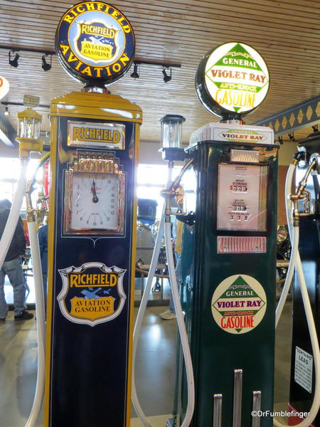 Gasoline Alley pumps