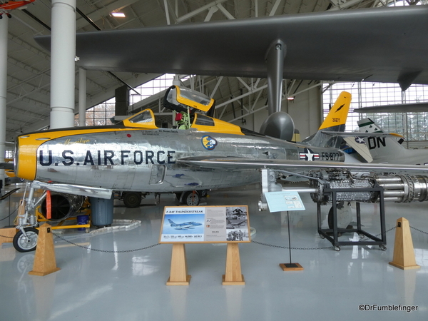 29 Evergreen Space Museum, Republic F84F Thunderstreak