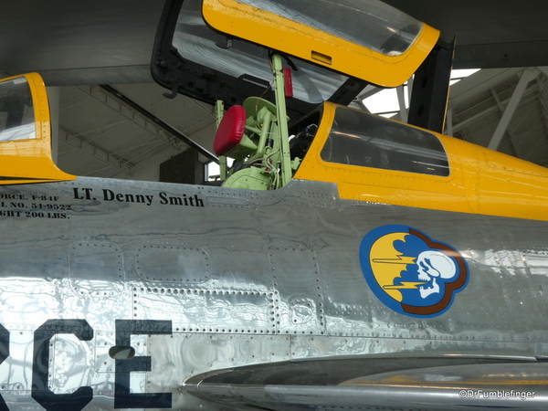 30 Evergreen Space Museum, Republic F84F Thunderstreak (2)