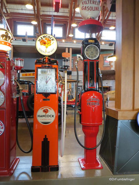 Gasoline Alley pumps