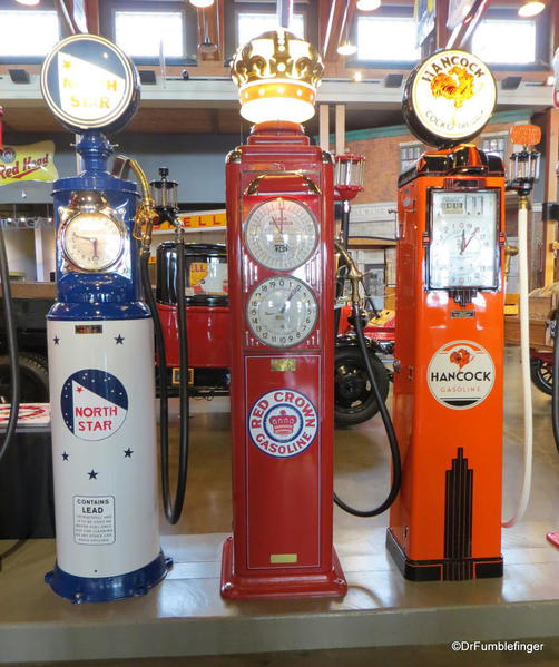 Gasoline Alley pumps