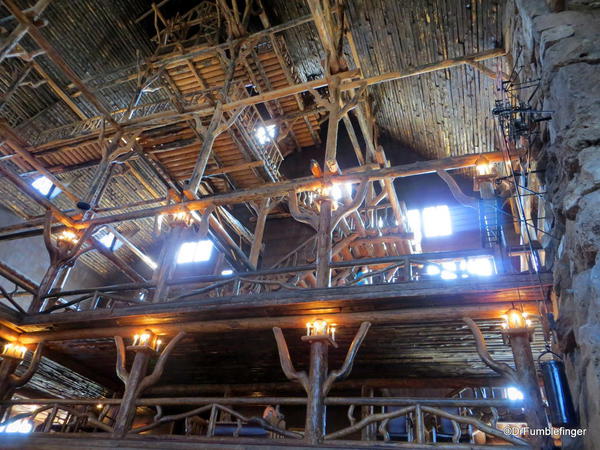 Lobby, Old Faithful Inn, Yellowstone National Park