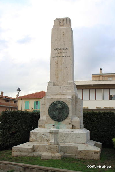 Monument, Fiumicino.