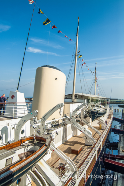 From the gangway leading onto the ship