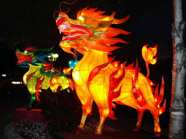 Chinese lantern festival in Toronto’s Ontario Place