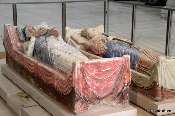 Henry II and Eleanor of Aquatain tombs, Fountevraud Abbey