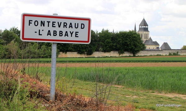 Entrance to village, Fontevraud Abbey