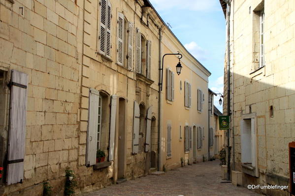 Medieval lane, Fontevraud Abbey