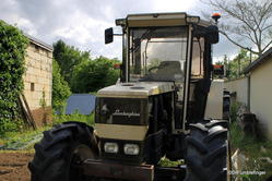 Lamborghini tractor, Fontevraud Abbey