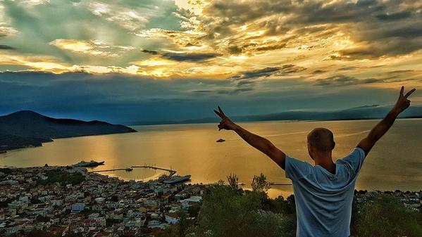 Acropole ruine Thassos Grecia