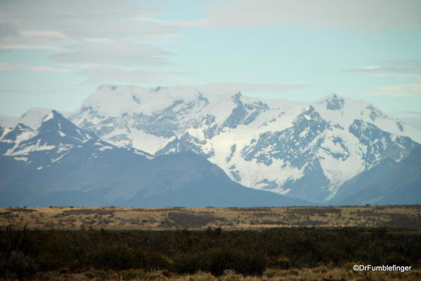 Argentina, Perito Merino Glacier 024. Steppe on the road there